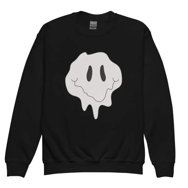 Melting - Youth Crewneck Sweatshirt - Image 3