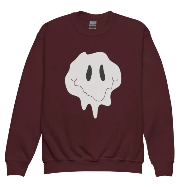 Melting - Youth Crewneck Sweatshirt - Image 4