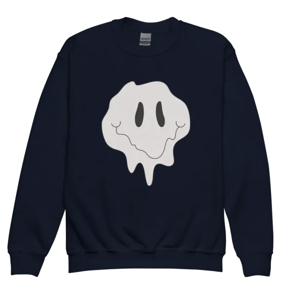 Melting - Youth Crewneck Sweatshirt - Image 6