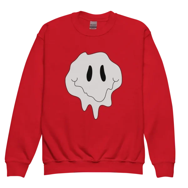 Melting - Youth Crewneck Sweatshirt - Image 7