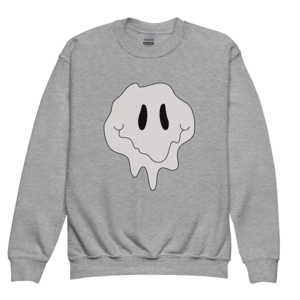 Melting - Youth Crewneck Sweatshirt - Image 5