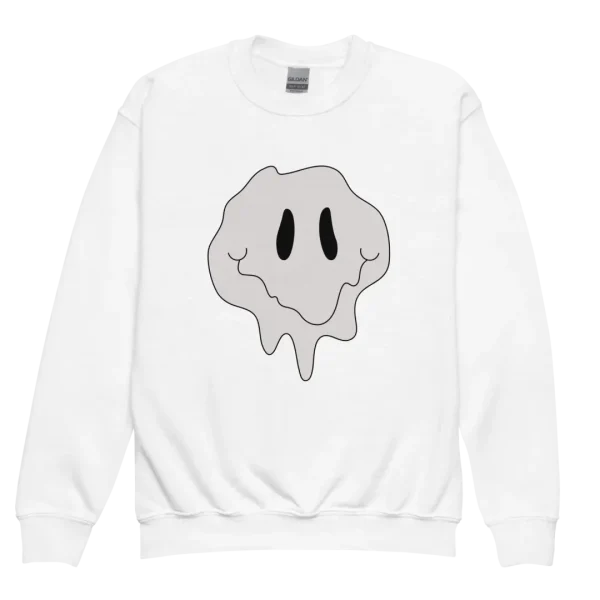 Melting - Youth Crewneck Sweatshirt - Image 2