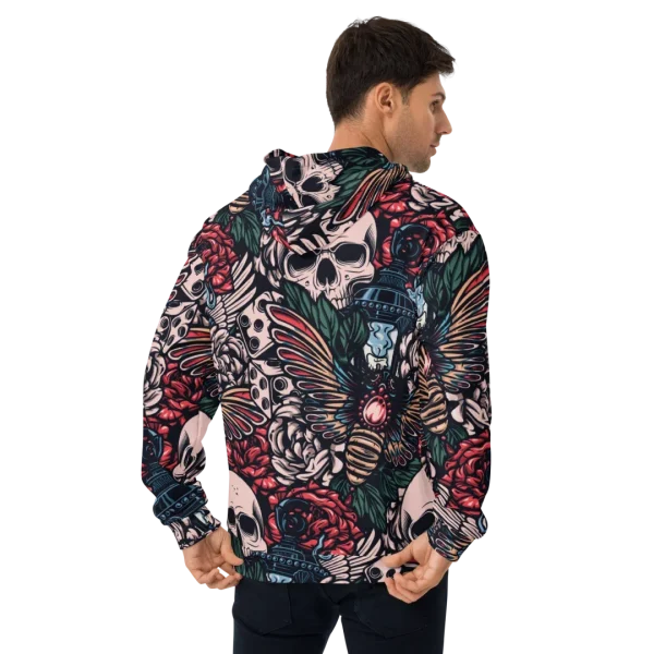 Moth - Unisex Hoodie - Image 4