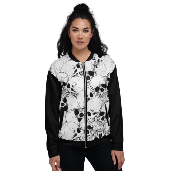 Skulls - Bomber Jacket - Image 6