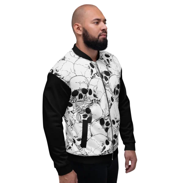 Skulls - Bomber Jacket - Image 3