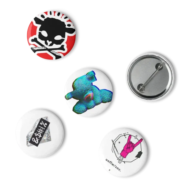 No. 2 - Pin Buttons Set - Image 3