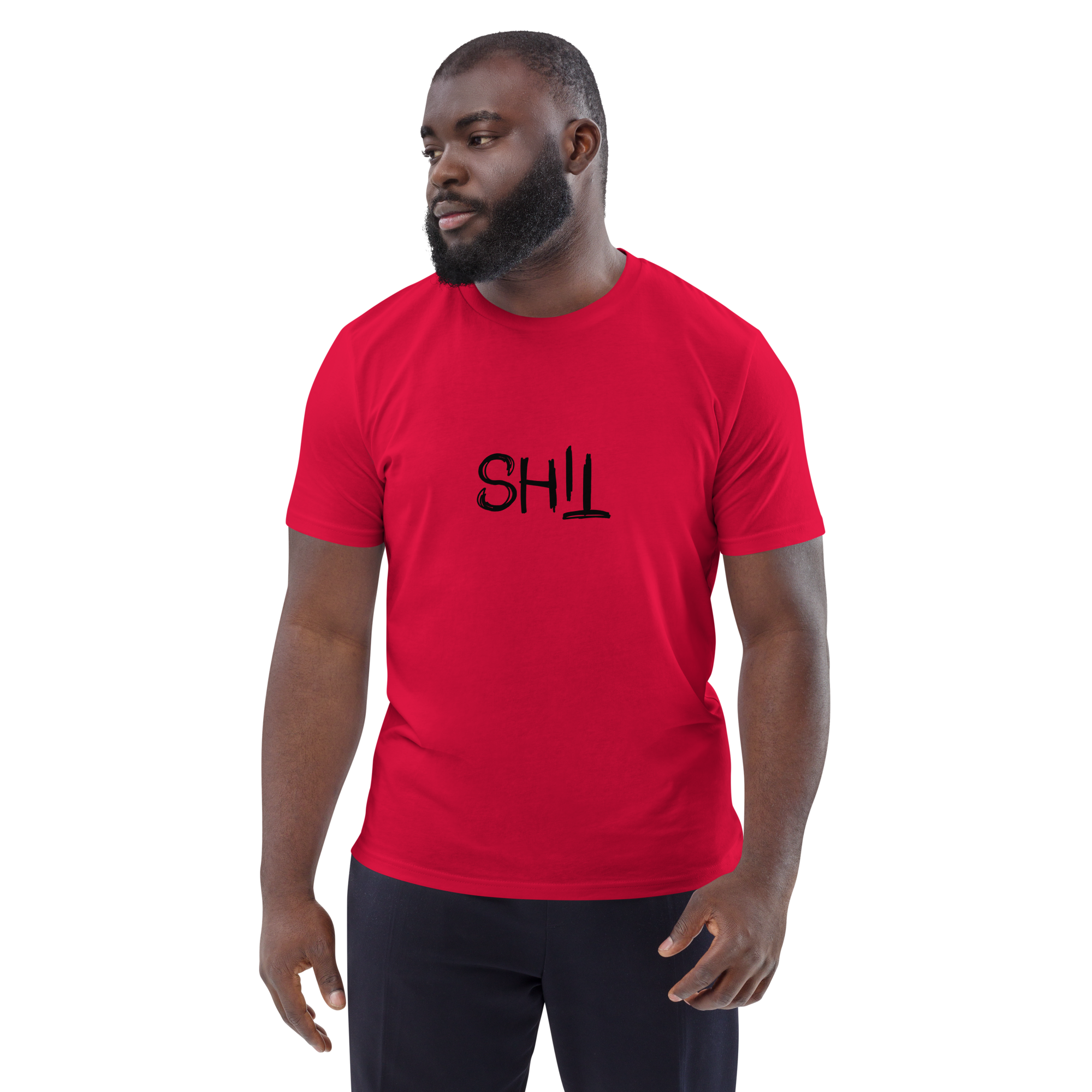 This - Unisex Organic Cotton T-Shirt - Image 4